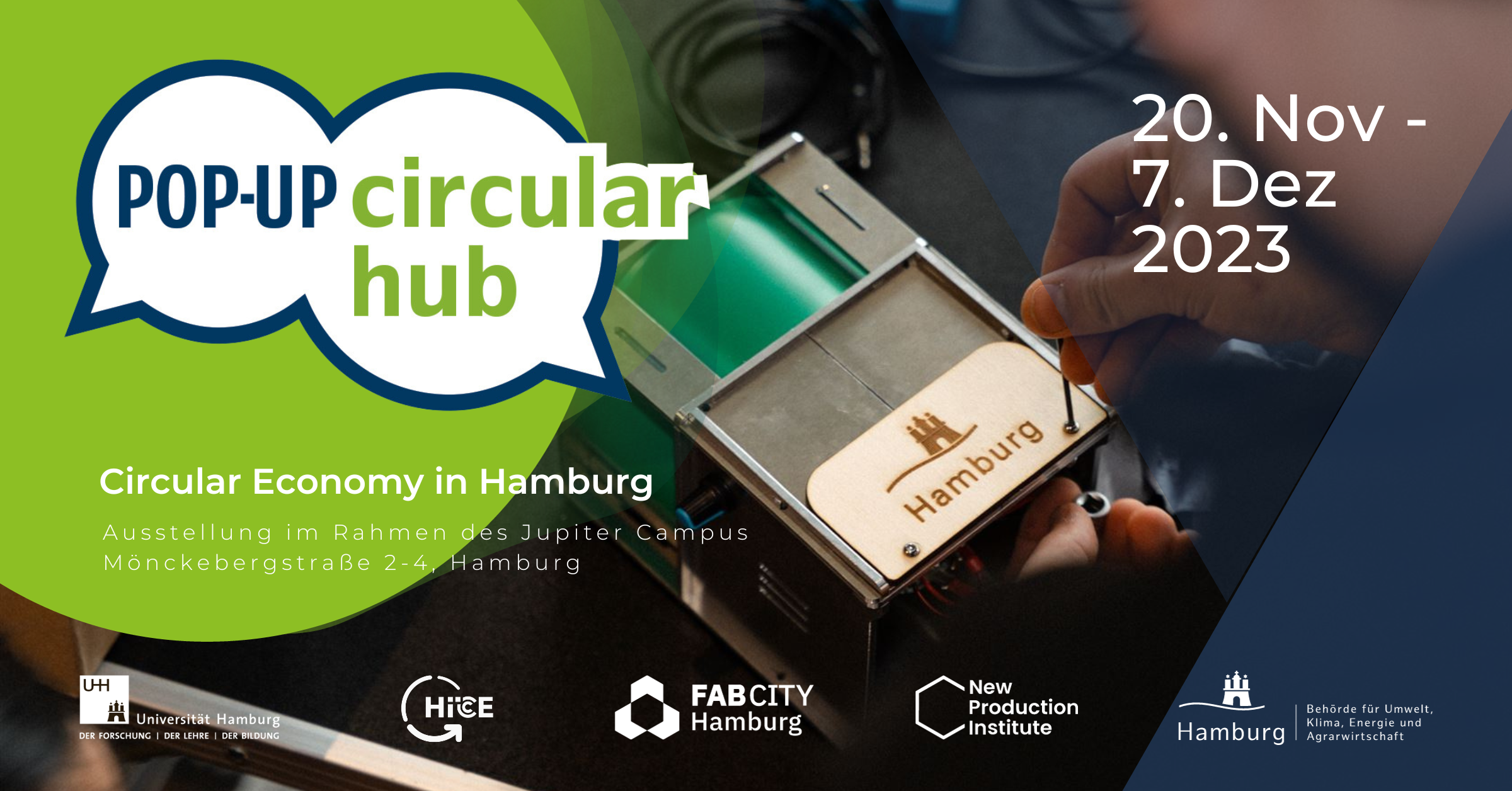 Read more about the article Pop-up Circular Hub – Circular Economy mitten in Hamburg