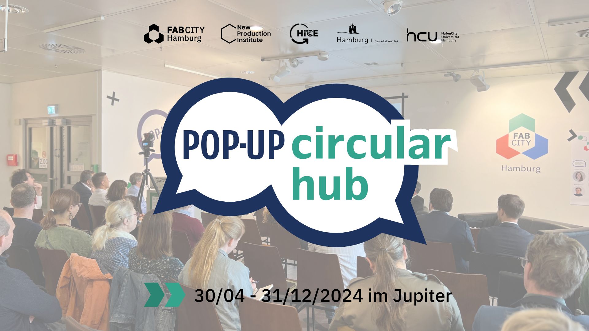 You are currently viewing Kreislaufwirtschaft im Herzen Hamburgs! Re-Opening des Pop-Up Circular Hubs 2.0 im Jupiter