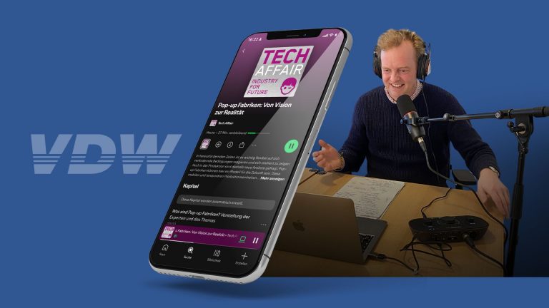 Read more about the article VDW podcast: Pop-up factories – from vision to reality